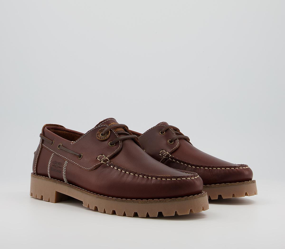 Barbour Stern Boat Shoes Barbour Stern Boat Shoes Mahogany