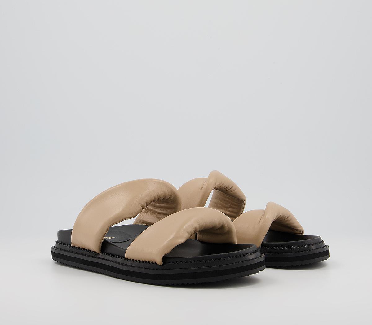 Alias Mae Paris Two Strap Slides Alias Mae Paris Two Strap Slides Natural