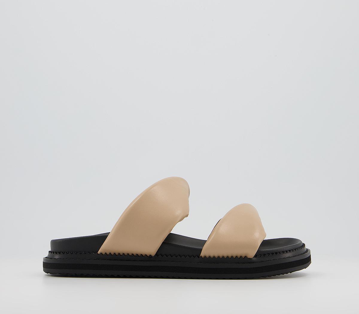 Alias Mae Paris Two Strap Slides Alias Mae Paris Two Strap Slides Natural