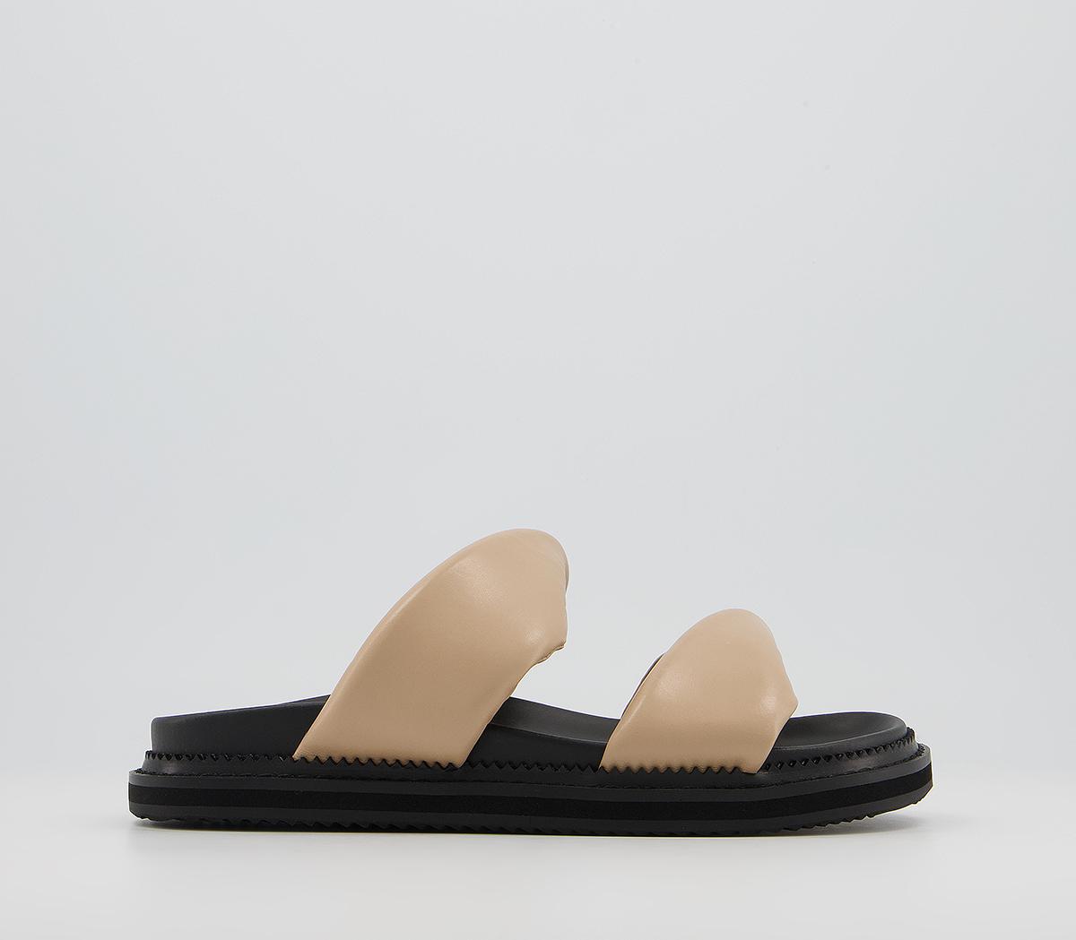 Alias Mae Paris Two Strap Slides Natural - Women’s Sliders