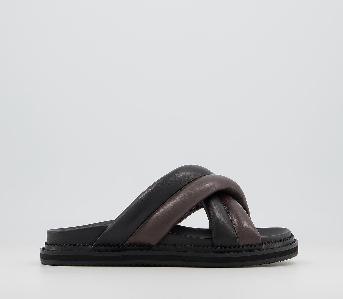 Alias Mae Pamela Cross Slides Alias Mae Pamela Cross Slides Black Brown