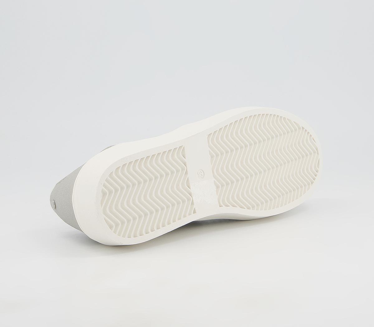 Office Flashback Slip On Trainers Office Flashback Slip On Trainers Grey Embellished