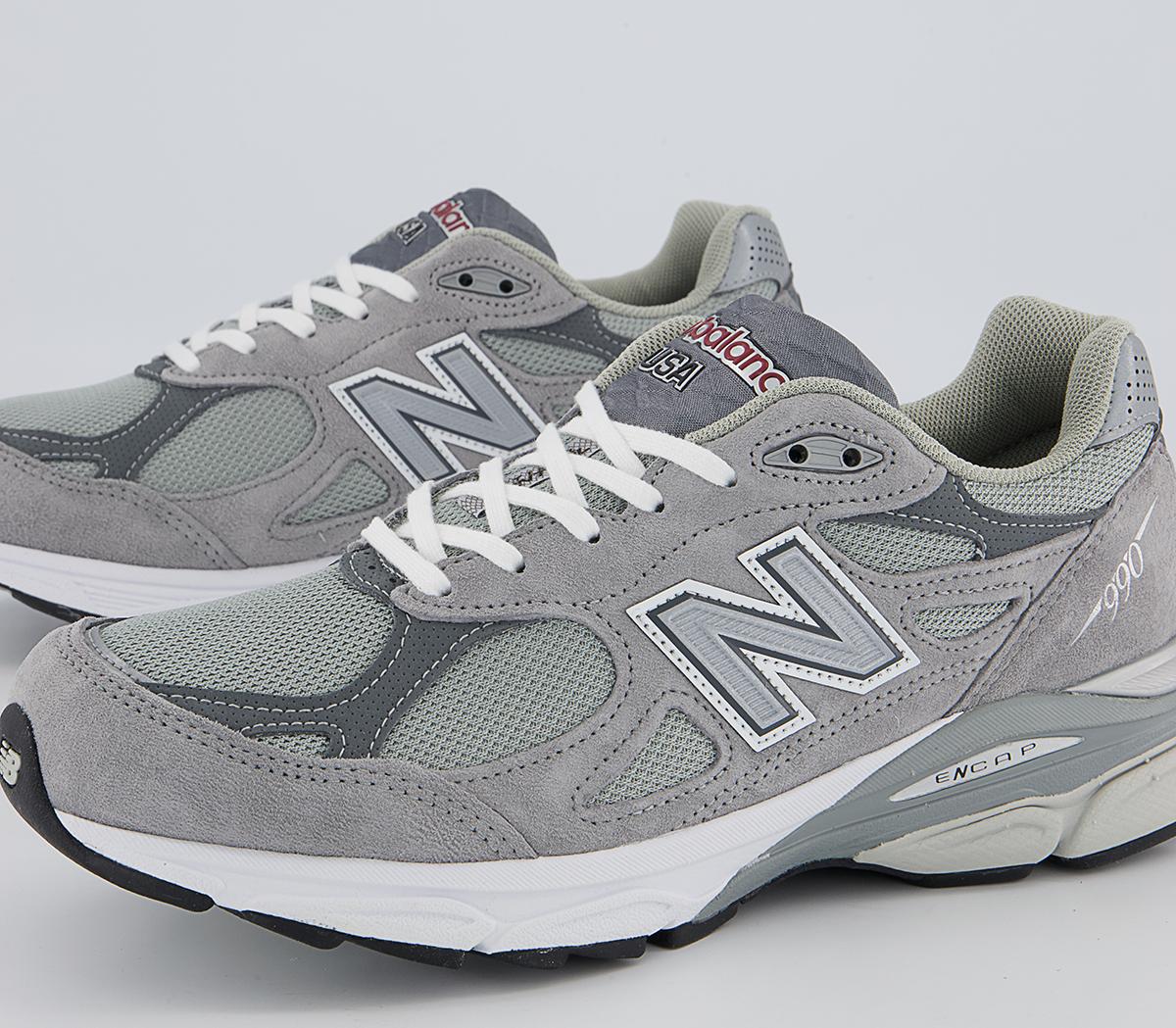 New Balance 990v3 Trainers New Balance 990v3 Trainers Grey