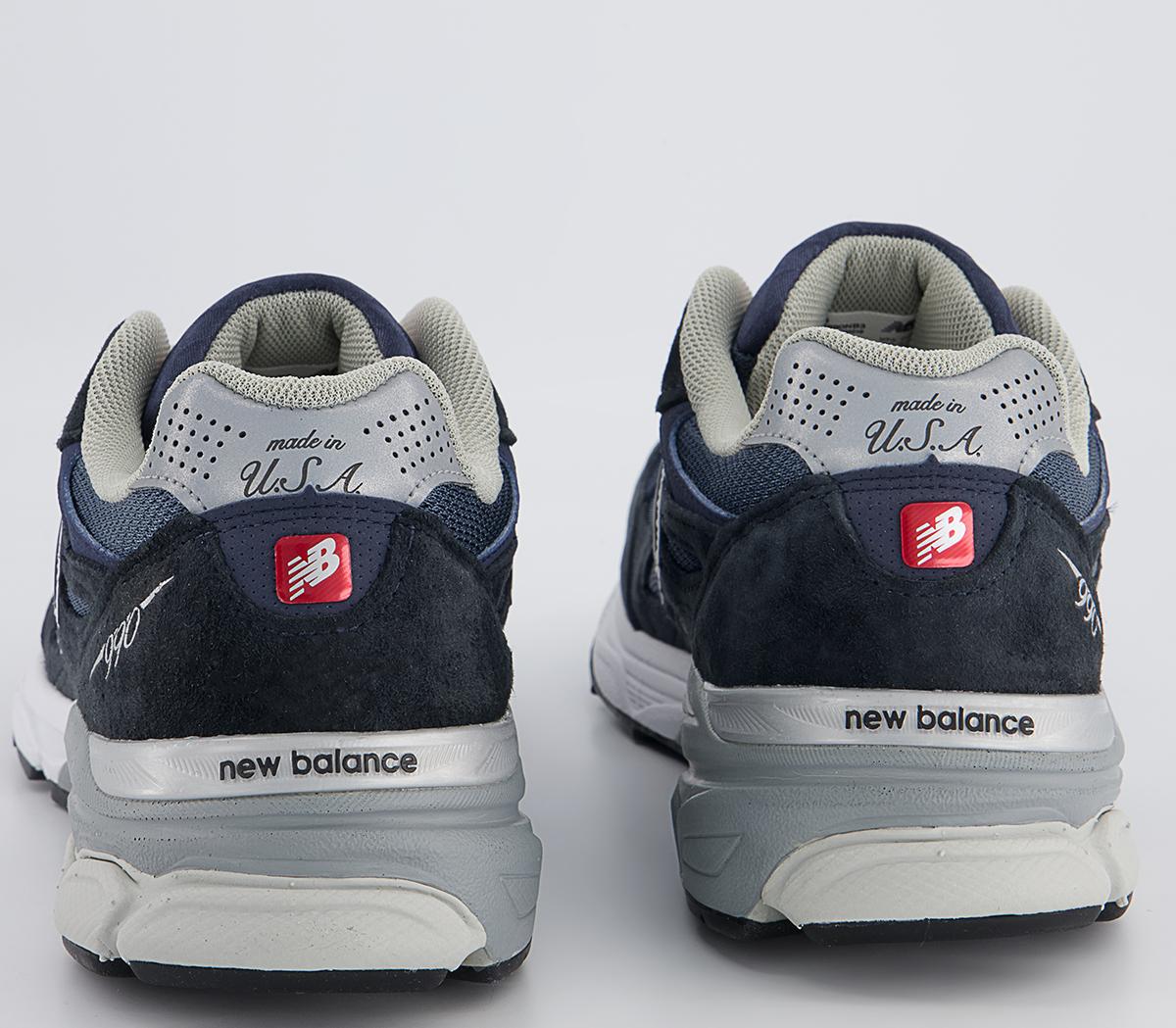 New Balance 990v3 Trainers New Balance 990v3 Trainers Navy