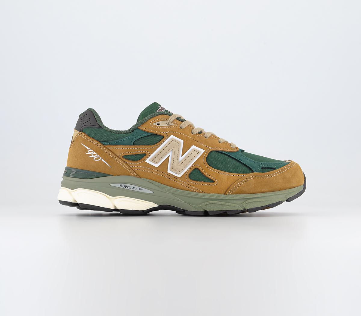 New Balance990v3 Made in USA TrainersTan