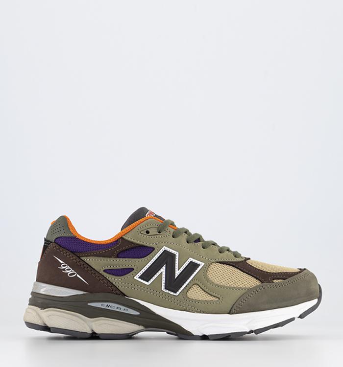 New Balance 990v3 Made in USA Trainers Brown