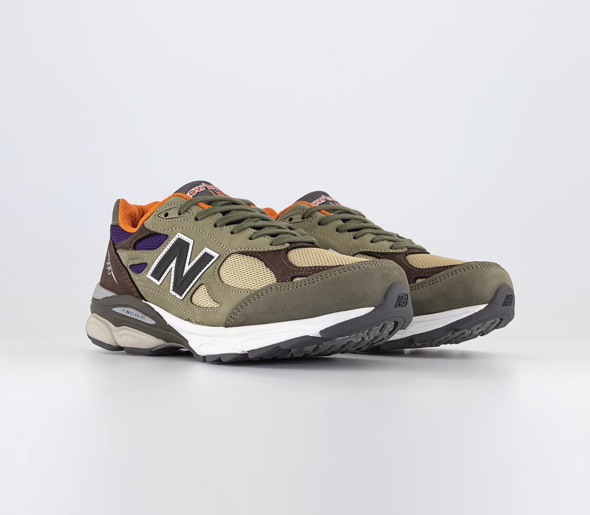 New Balance990v3 Made in USA TrainersBrown