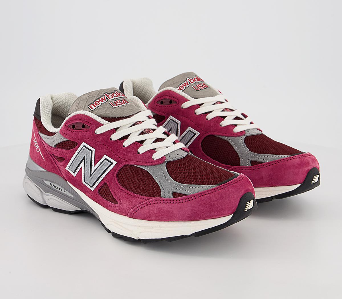 New Balance990v3 TrainersScarlet