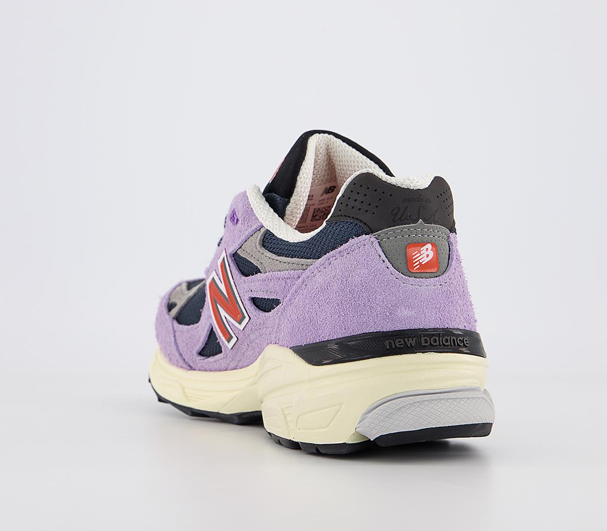New Balance 990v3 Trainers New Balance 990v3 Trainers Raw Amethyst