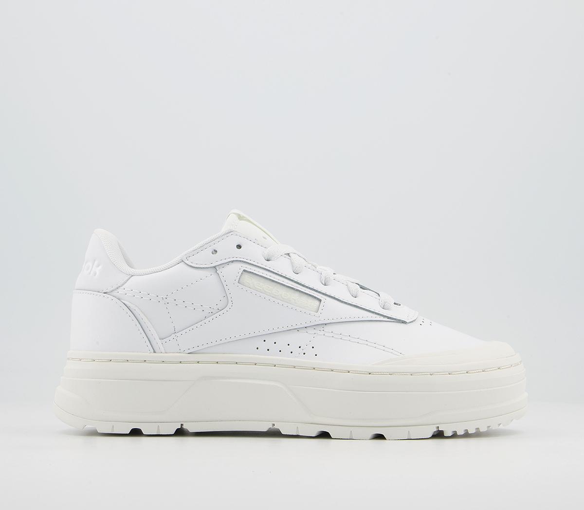 reebok white chunky trainers