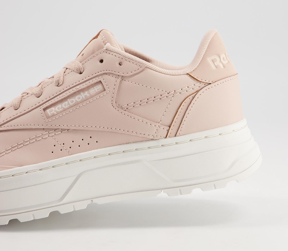 Reebok Club C Double Geo Trainers Reebok Club C Double Geo Trainers Soft Ecru Chalk