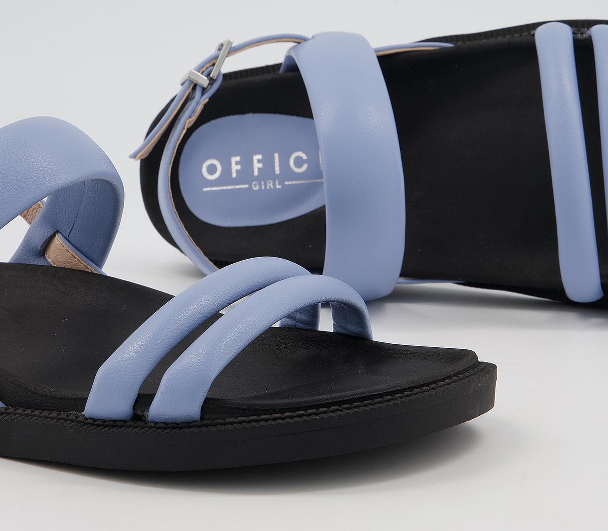 Office Skinny Two Part Footbed Sandals Office Skinny Two Part Footbed Sandals Light Blue