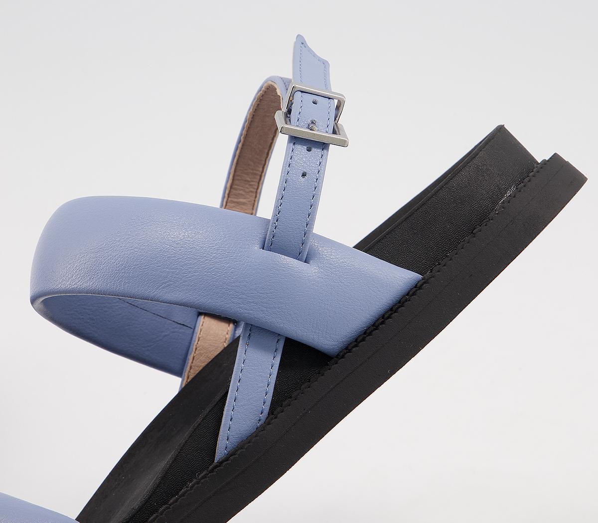 Office Skinny Two Part Footbed Sandals Office Skinny Two Part Footbed Sandals Light Blue