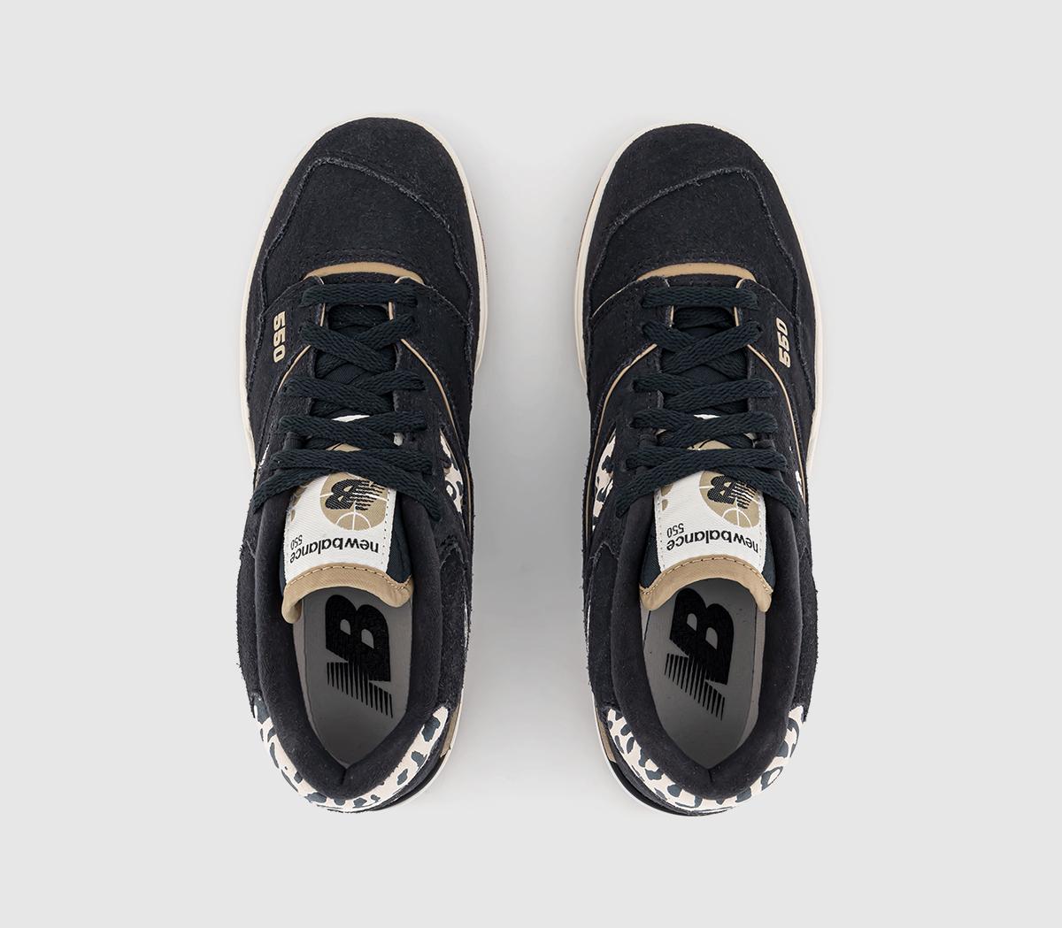 New BalanceBB550 TrainersPhantom Black Leopard