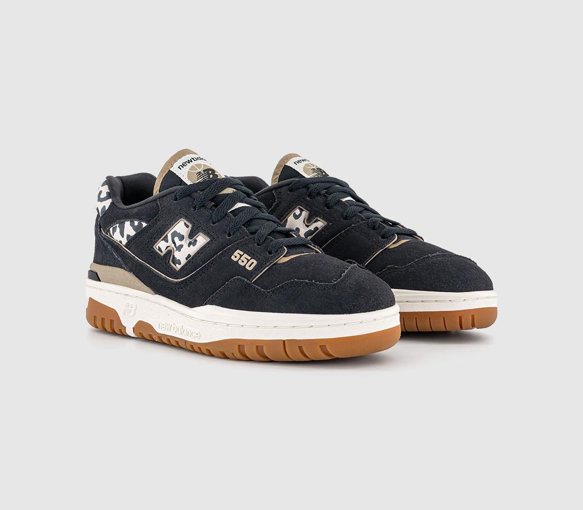 New BalanceBB550 TrainersPhantom Black Leopard