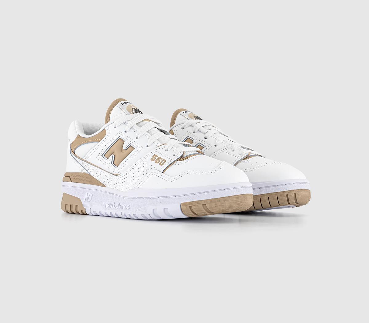 New BalanceBB550 TrainersWhite Sand
