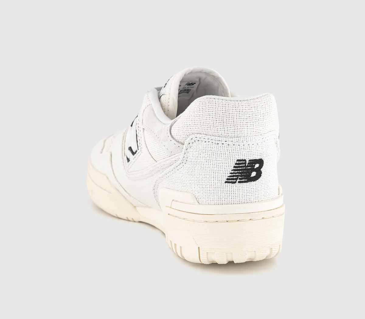 New Balance BB550 Trainers Off White Canvas Men's Trainers