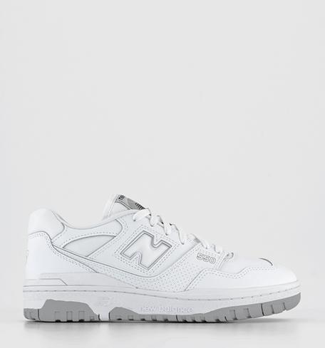 New Balance BB550 Trainers White Grey