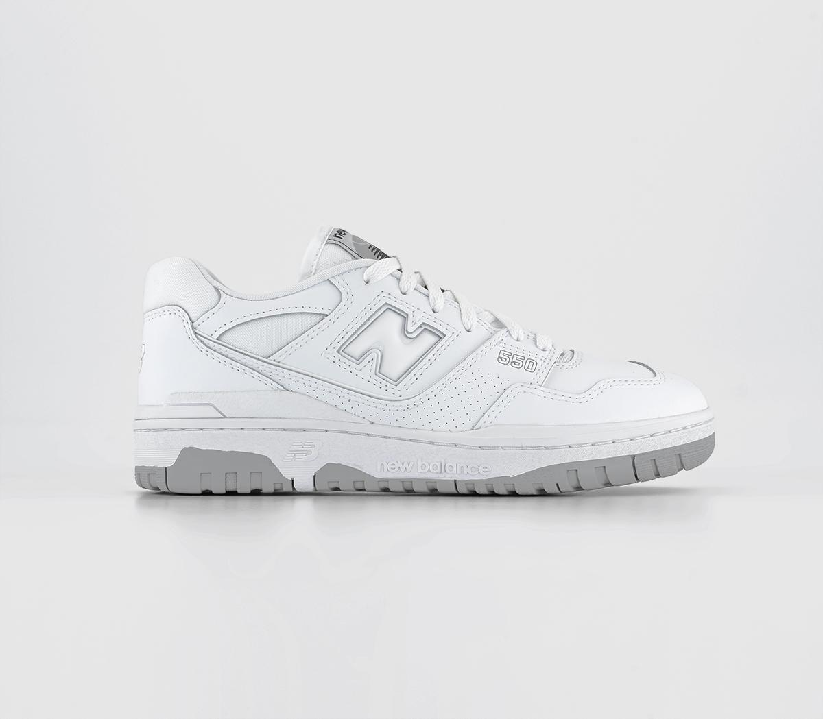 Grey white hotsell new balance