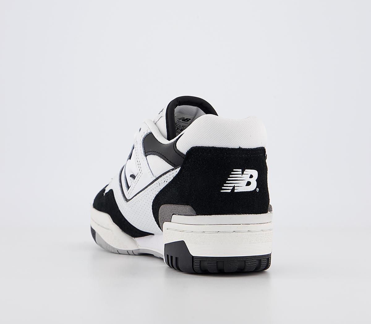 new balance bb550 white and black