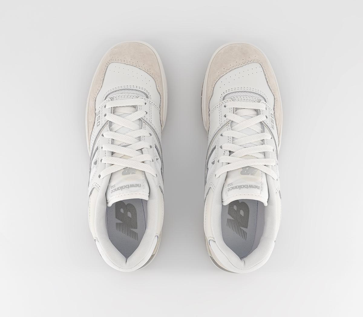 New Balance BB550 Trainers White Off White Gum Unisex Sports