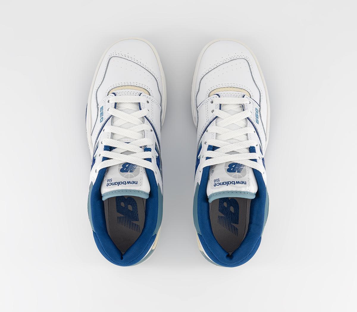 New Balance BB550 Trainers White Teal Grey - Unisex Sports