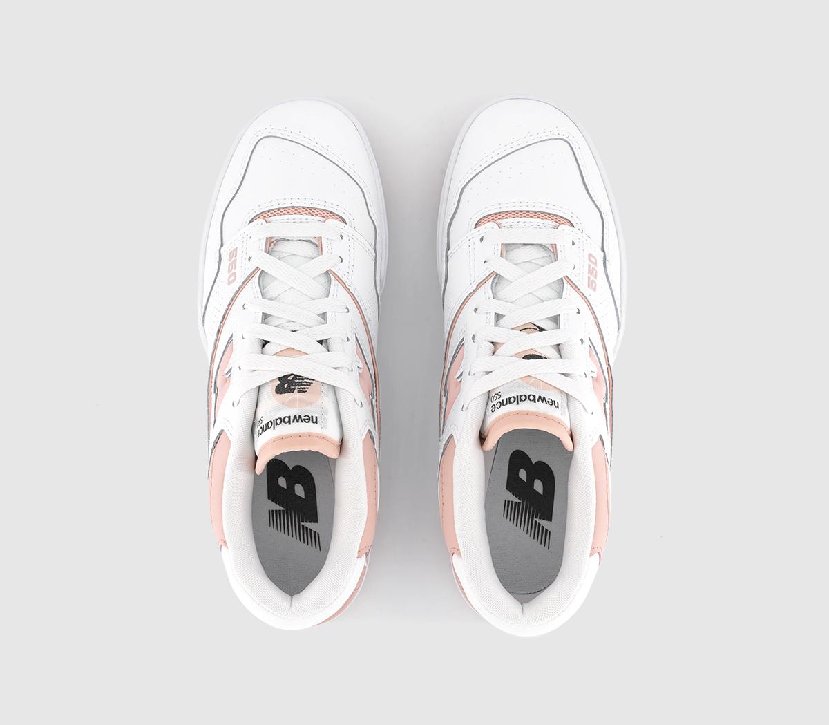 New BalanceBB550 TrainersWhite Pink White