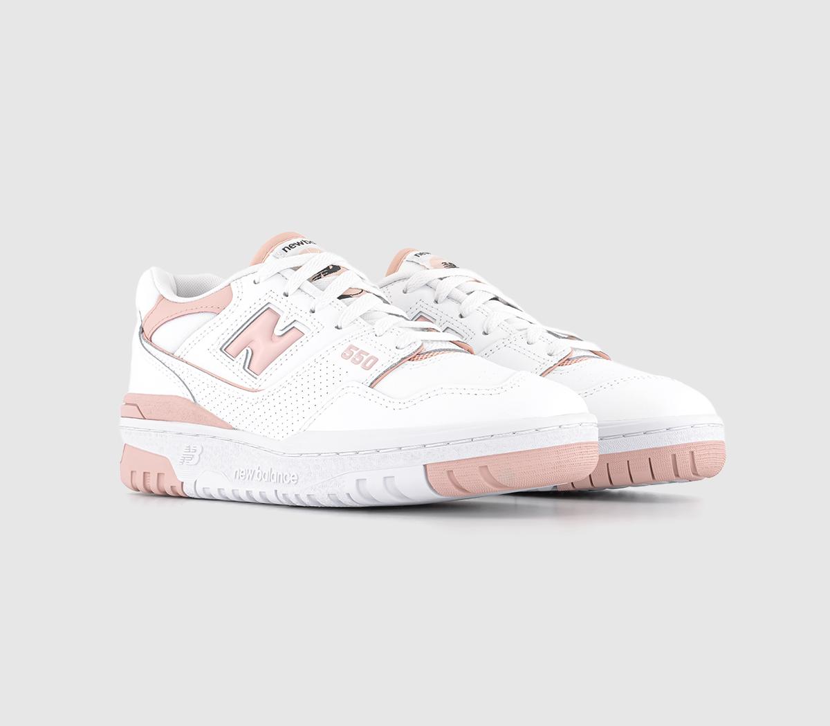 New BalanceBB550 TrainersWhite Pink White