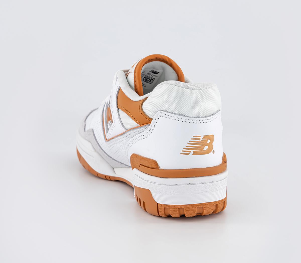 New BalanceBB550 Trainers White Orange Grey