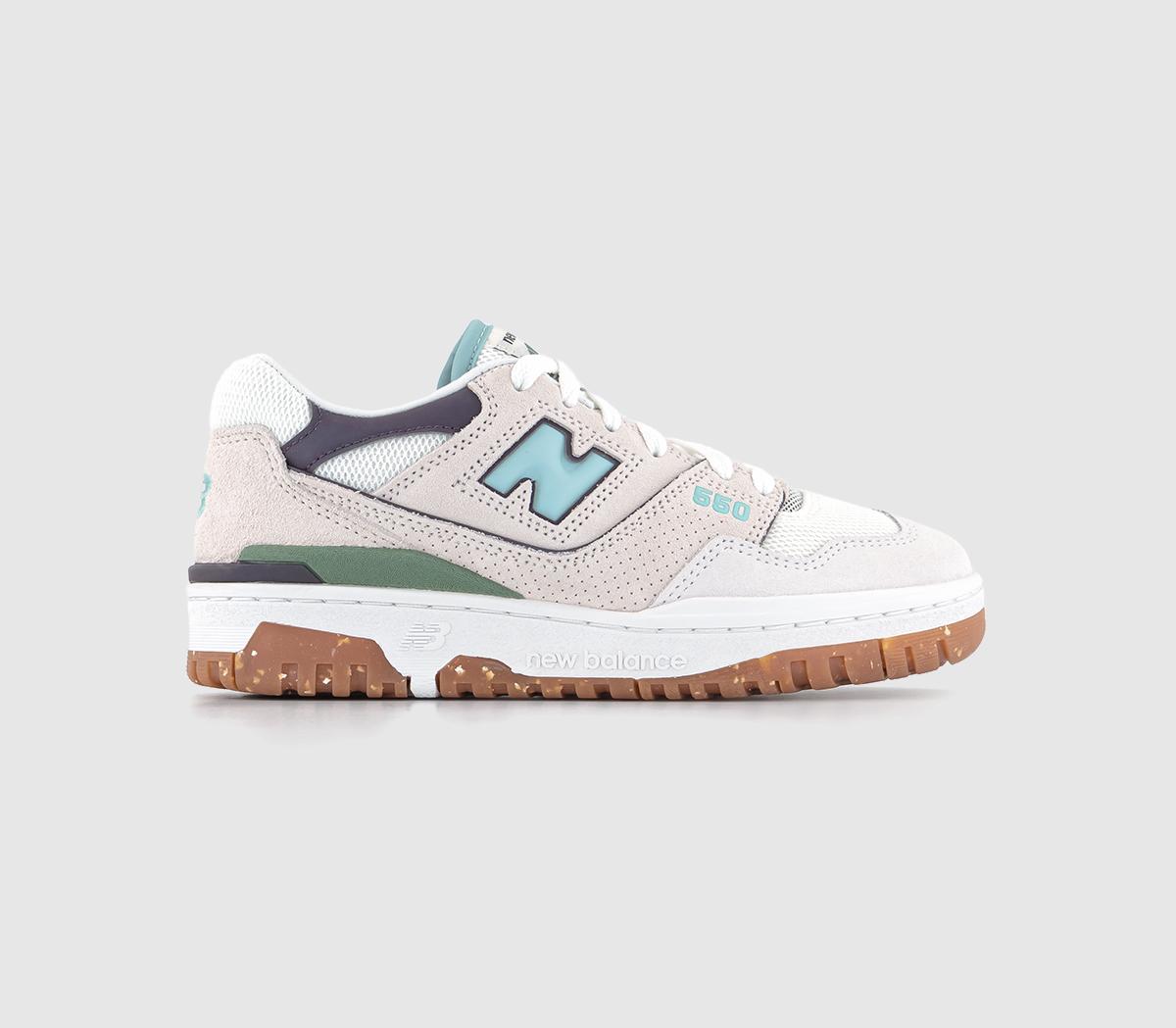 Bb550 Trainers Sea Salt Teal White