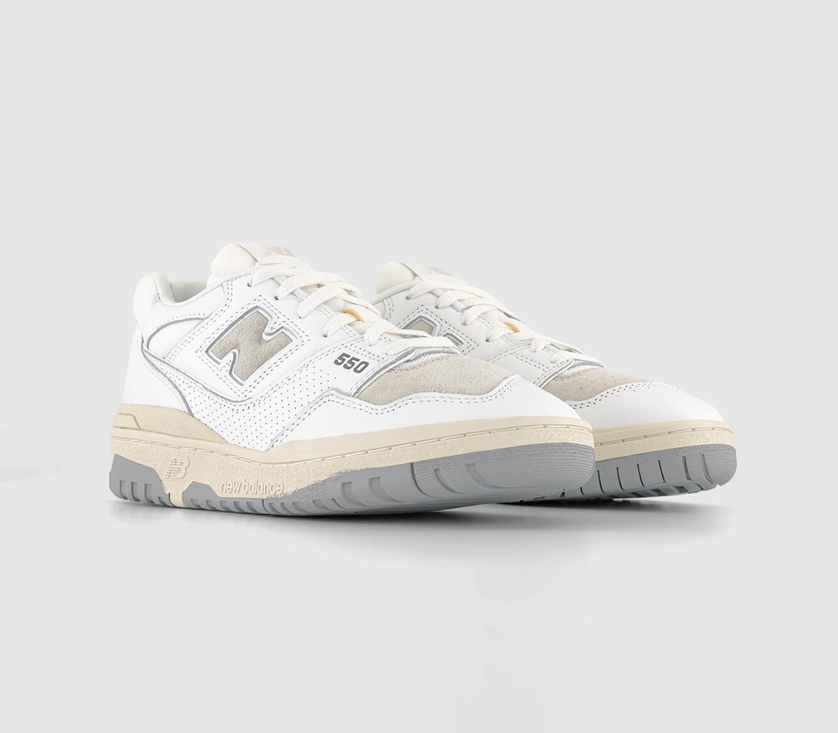 New BalanceBB550 TrainersWhite Cream Grey
