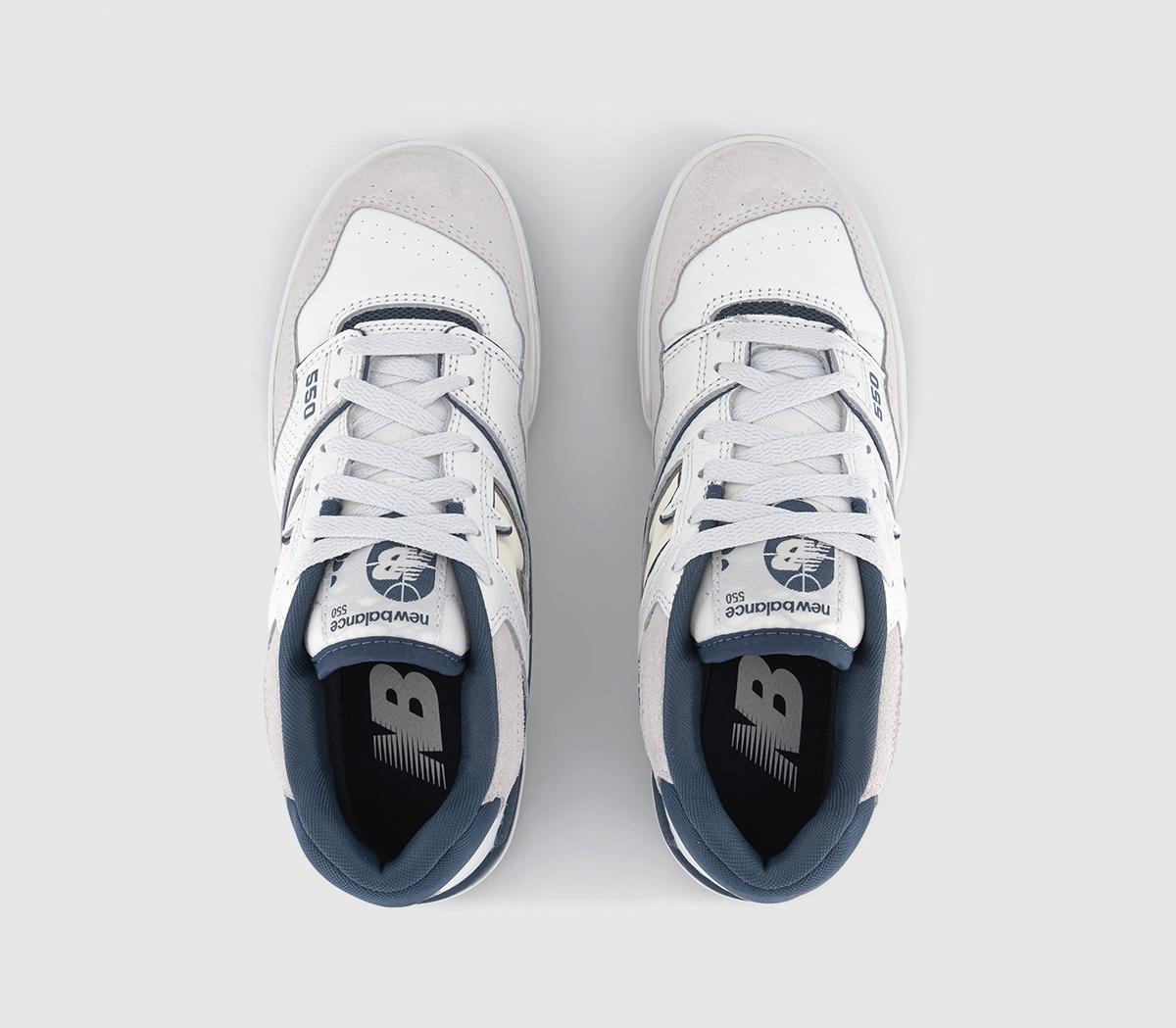 New BalanceBB550 TrainersWhite Navy Offwhite