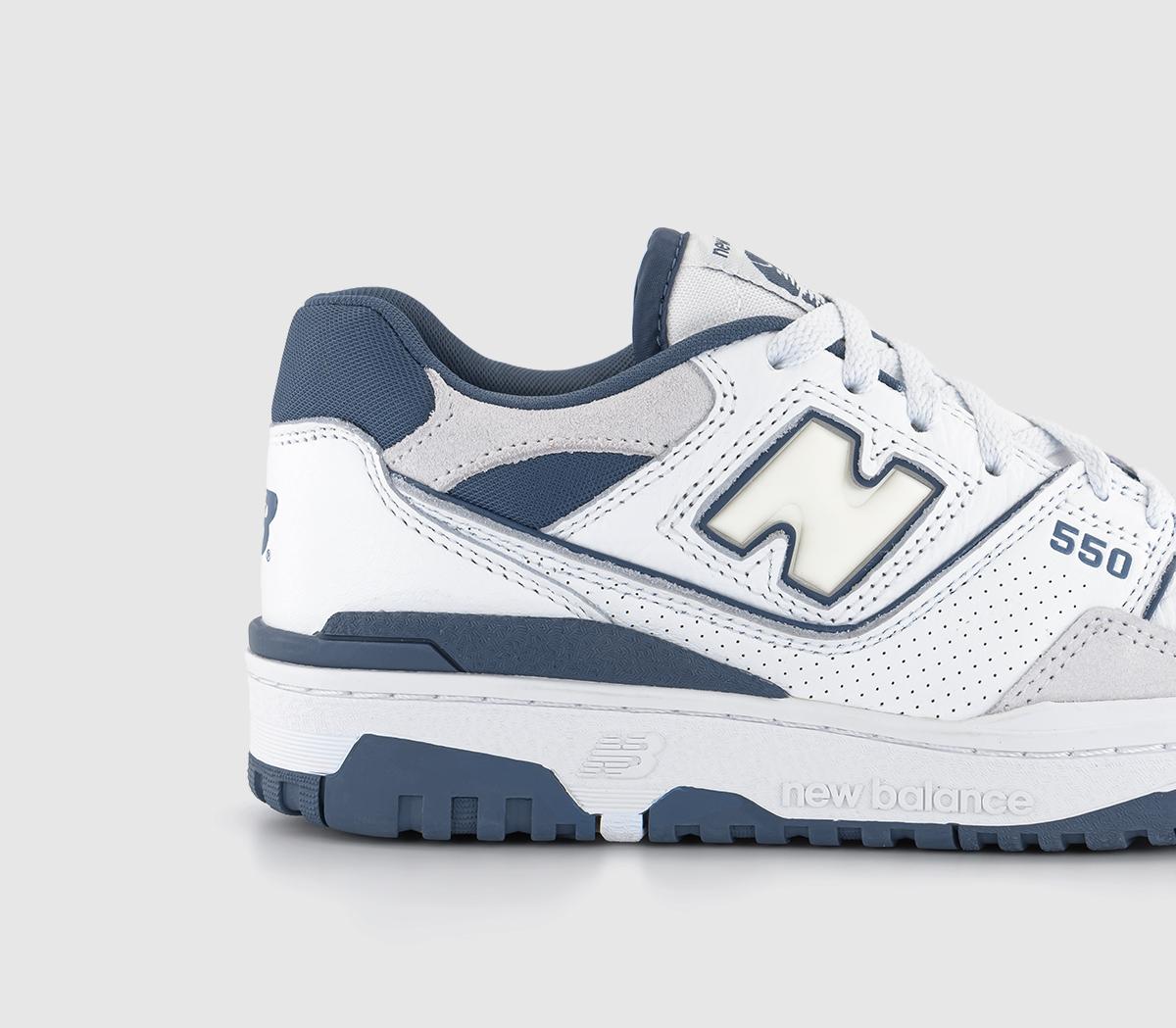 New BalanceBB550 TrainersWhite Navy Offwhite