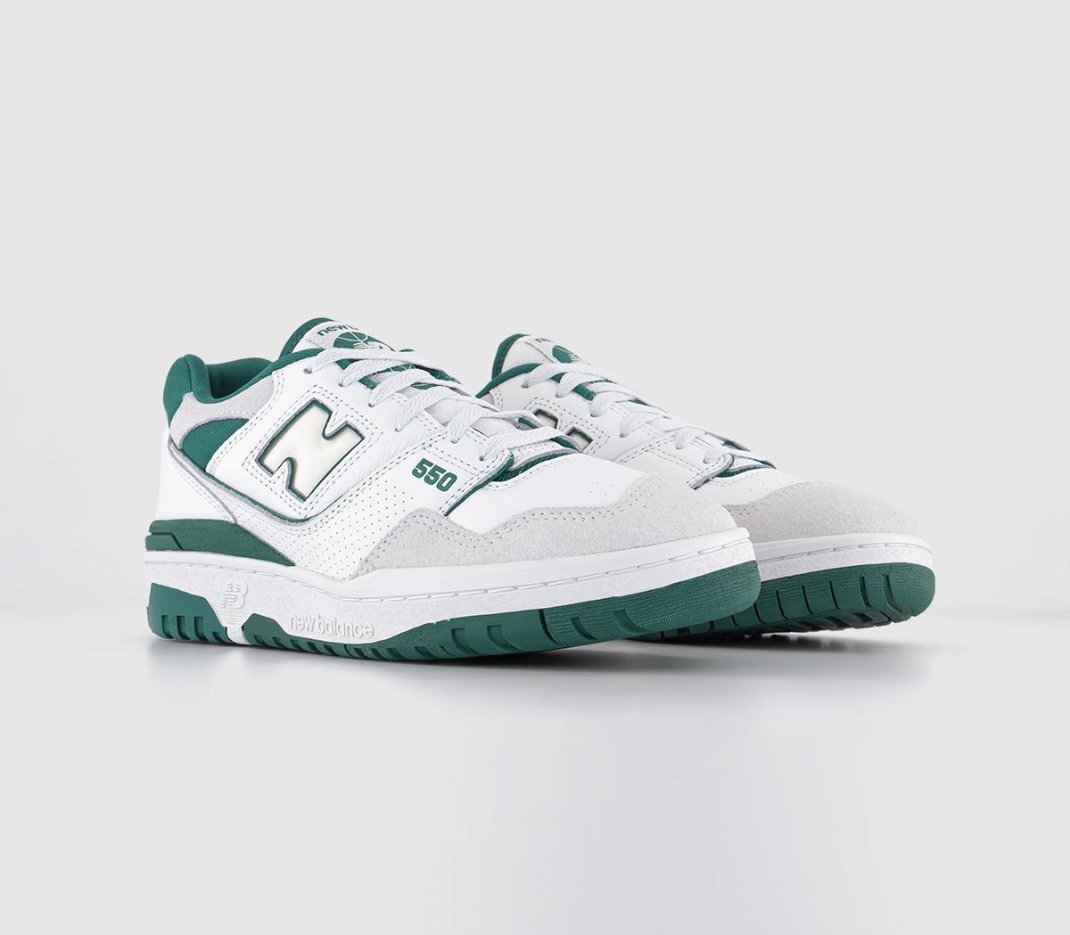 New BalanceBB550 TrainersWhite Teal Offwhite
