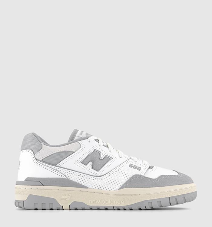 New Balance BB550 Trainers White Grey Offwhite