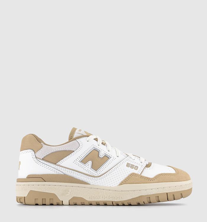 New Balance BB550 Trainers White Sand Offwhite