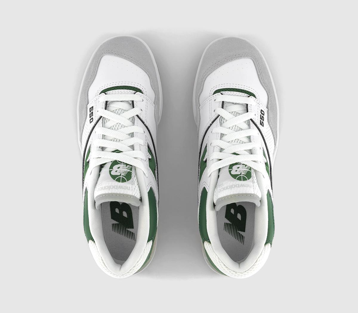 New BalanceBB550 Trainers New BalanceBB550 TrainersWhite Green Grey Gum