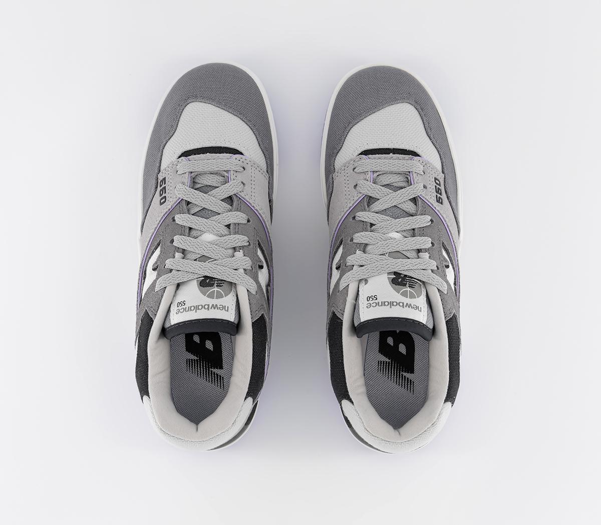 New BalanceBB550 Trainers New BalanceBB550 TrainersGrey Dark Gray Off White Purple
