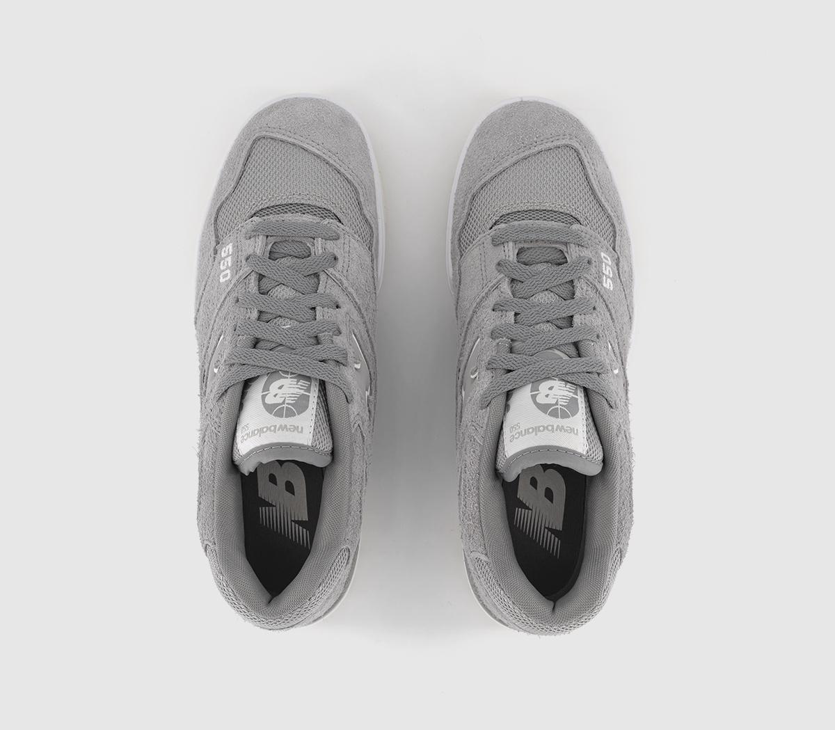 New BalanceBB550 TrainersSlate Grey White