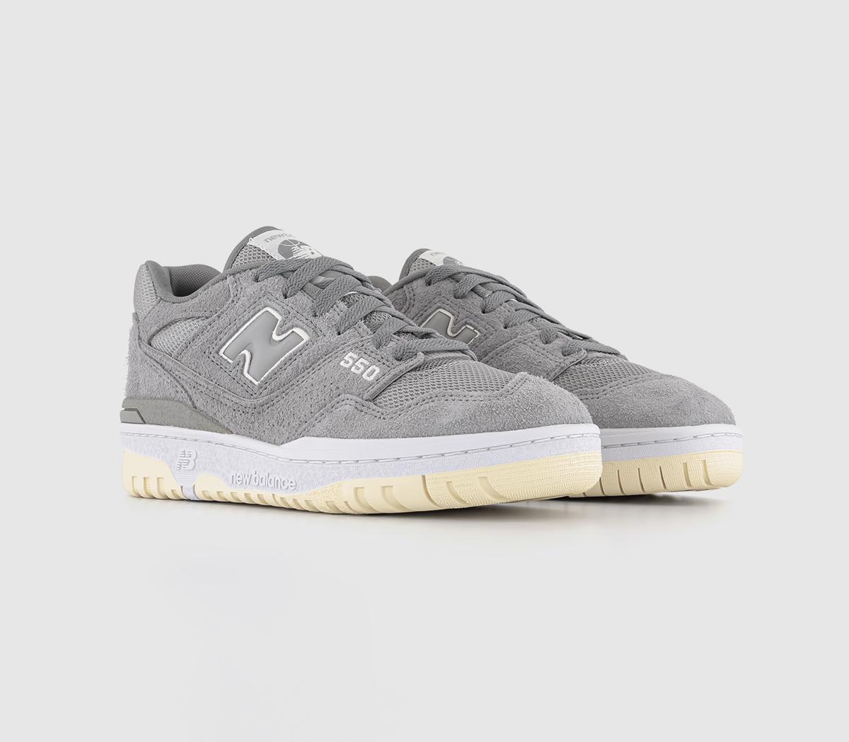 New BalanceBB550 TrainersSlate Grey White