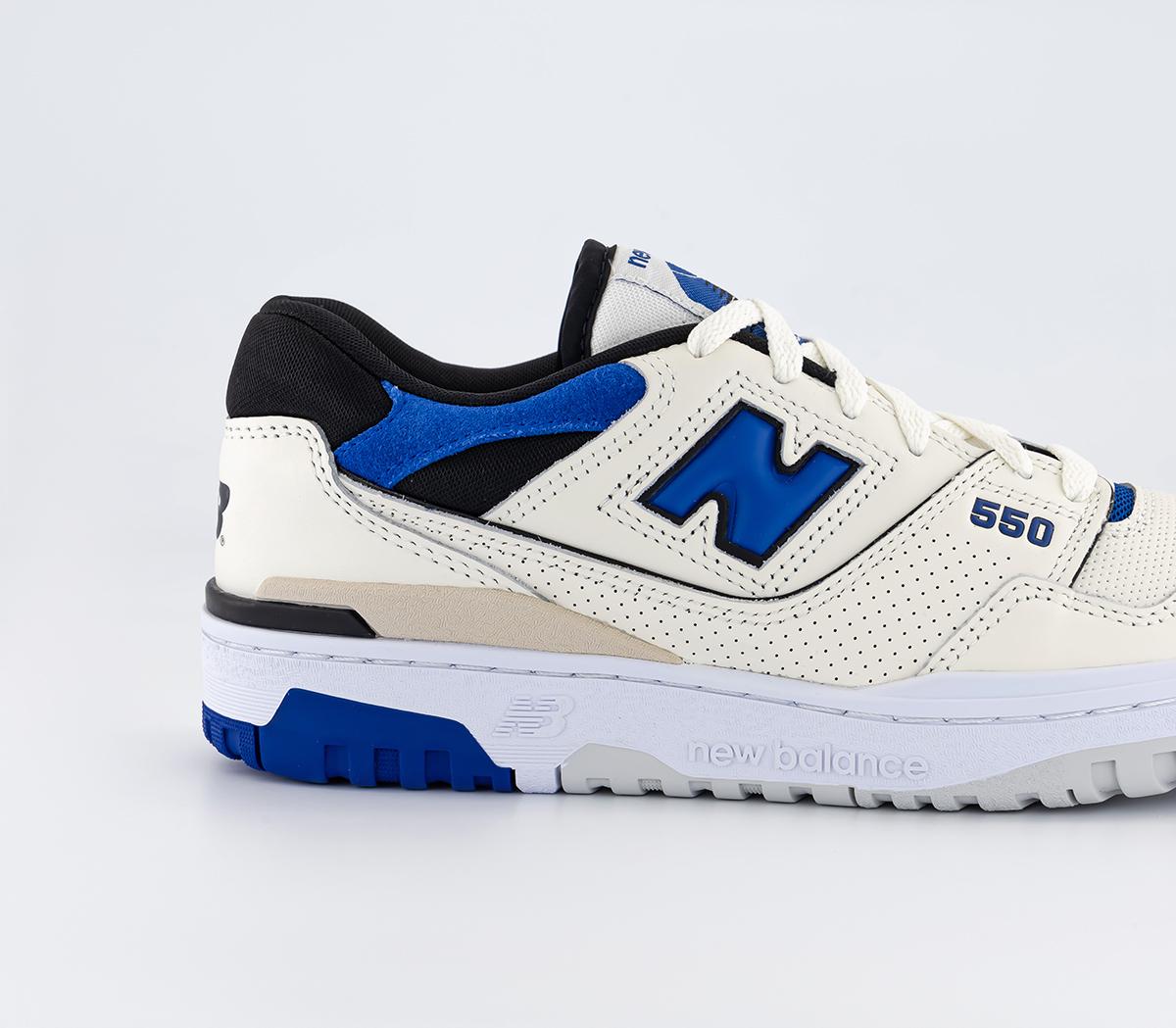 New Balance BB550 Trainers Blue White Off White - Unisex Sports