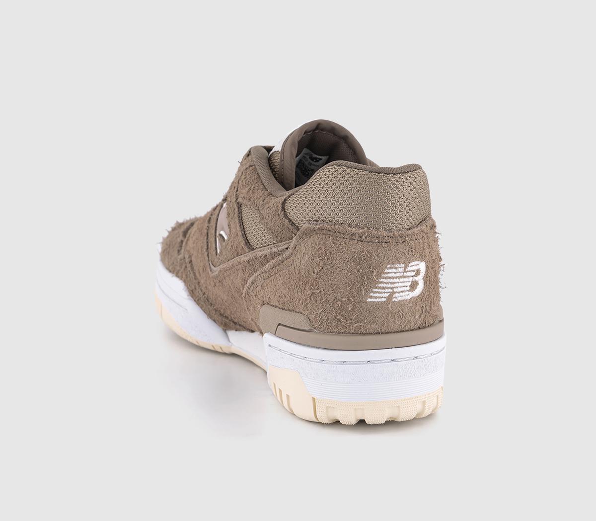 New BalanceBB550 TrainersMushroom Brown White