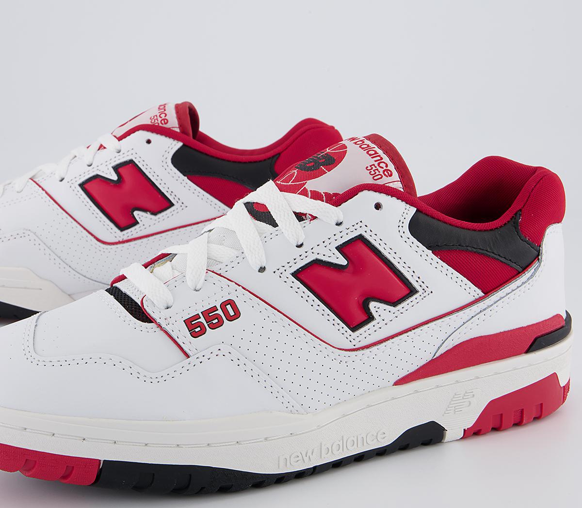 New Balance BB550 Trainers New Balance BB550 Trainers Red White