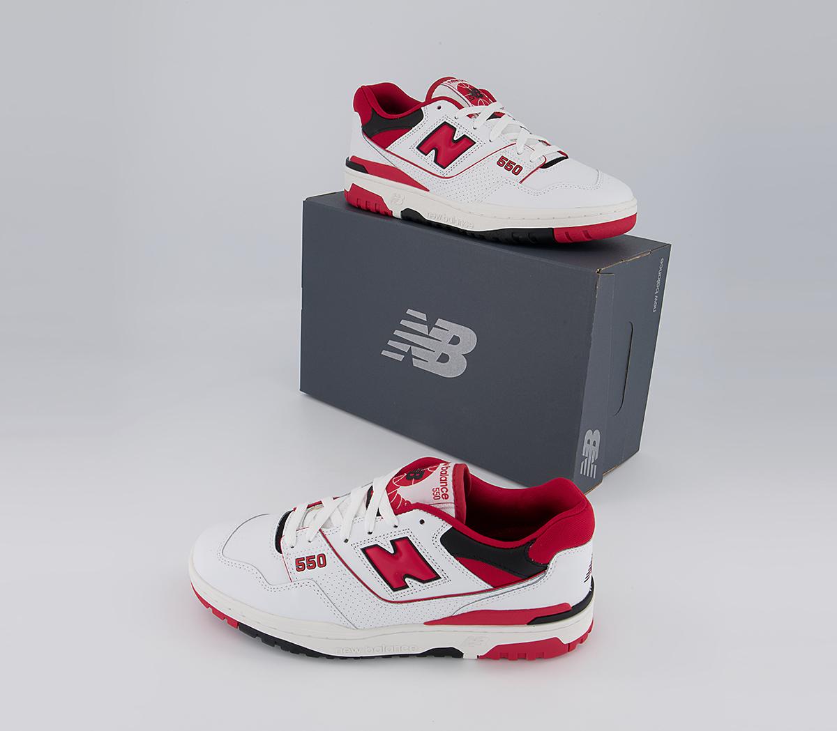 New Balance BB550 Trainers New Balance BB550 Trainers Red White