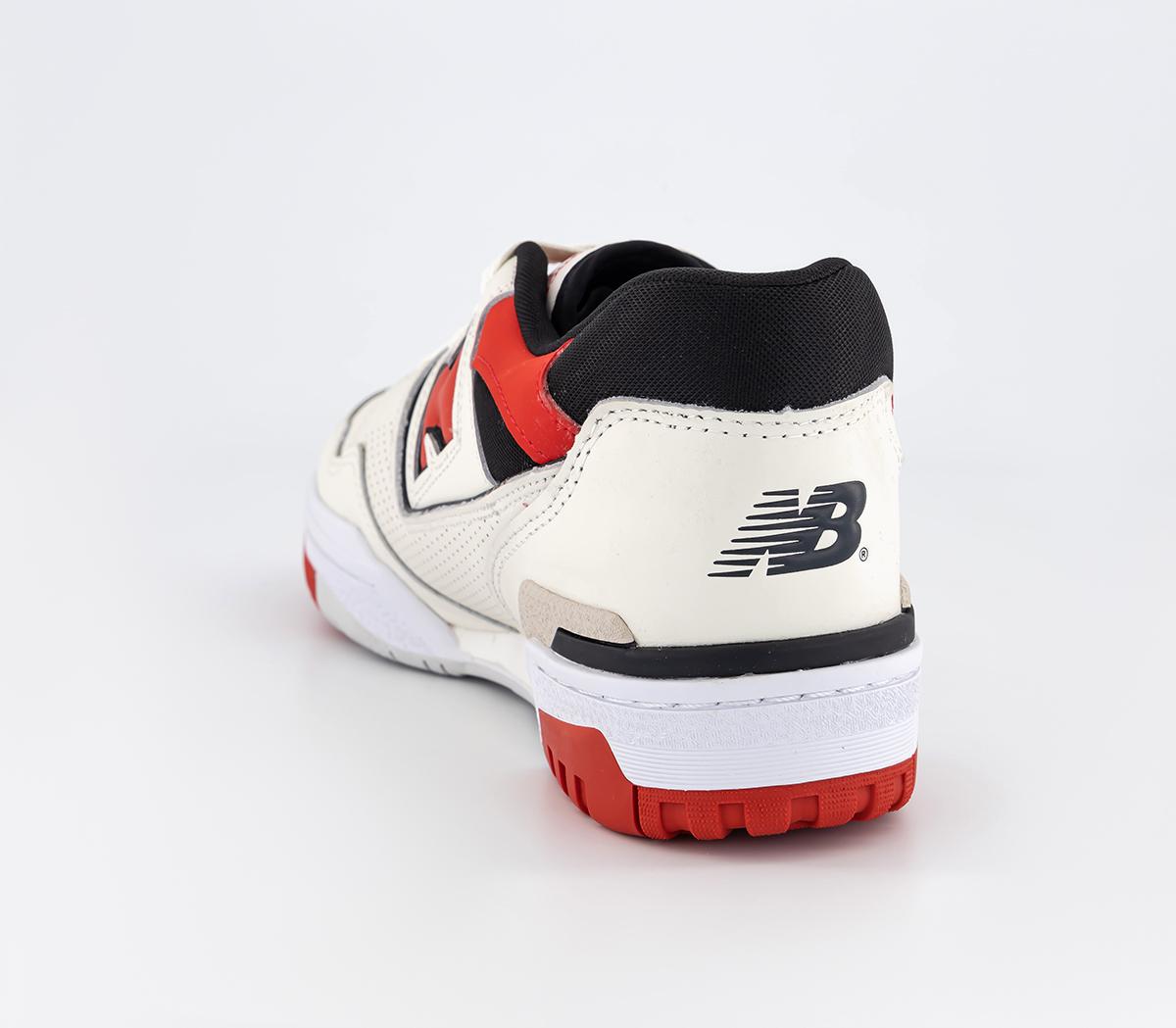 New BalanceBB550 Trainers Red White Off White