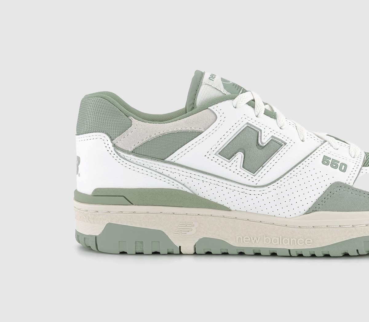 New Balance BB550 Trainers Sage Offwhite - Men's Trainers