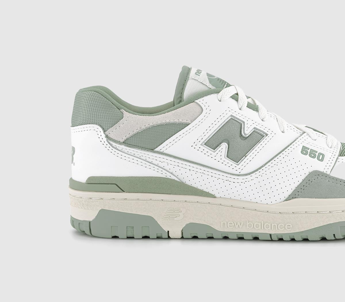 New BalanceBB550 Trainers Sage Offwhite