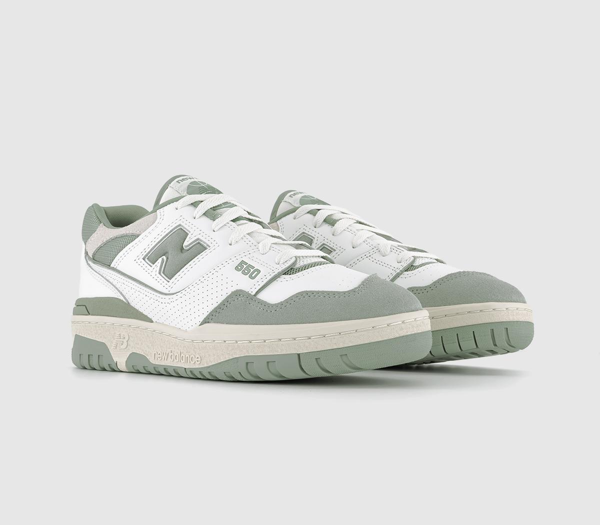 New BalanceBB550 Trainers Sage Offwhite