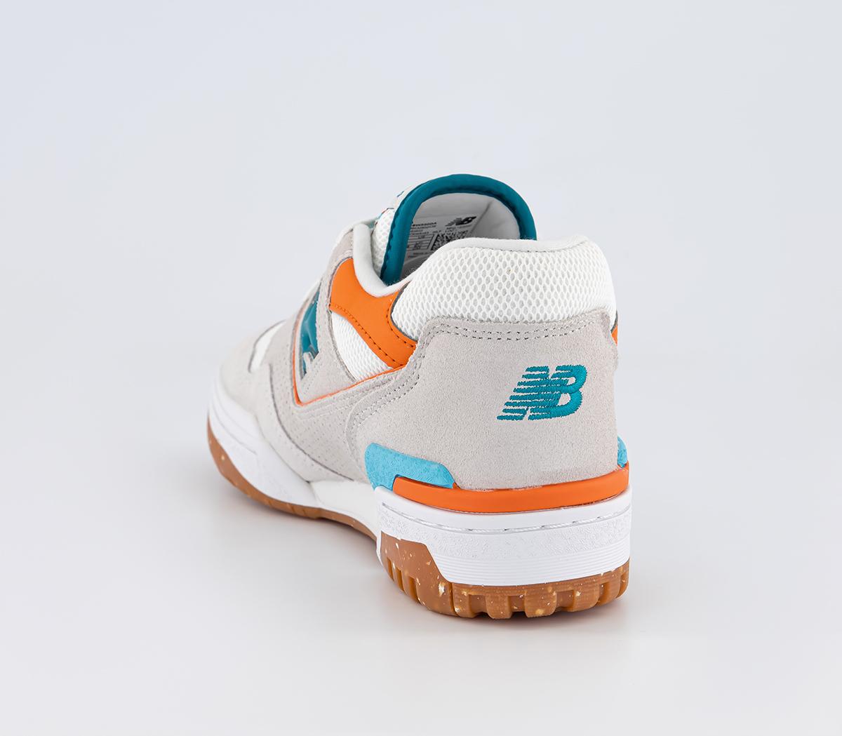 New Balance BB550 Trainers New Balance BB550 Trainers Cream Orange Blue Green Grey Gum