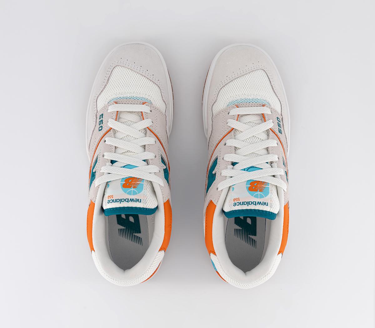 New Balance BB550 Trainers New Balance BB550 Trainers Cream Orange Blue Green Grey Gum